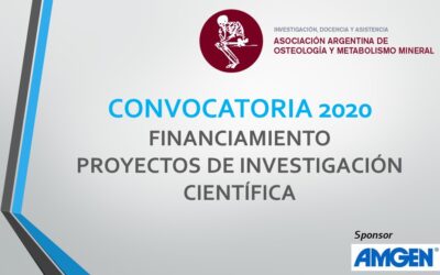 Convocatoria Financiamiento 2020