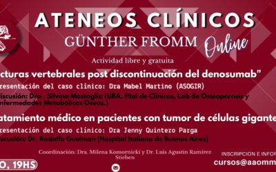 Ateneo Clínico Günther Fromm AAOMM – 4 de Junio 2024