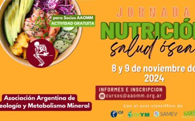 JORNADA NUTRICIÓN Y SALUD OSEA